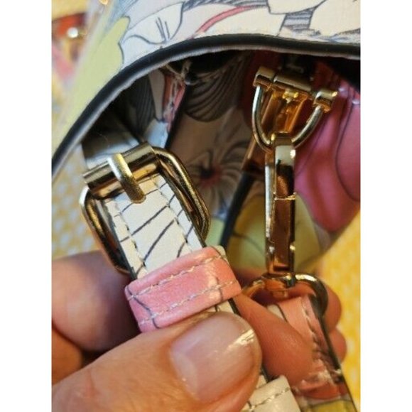 Accessorize Pastel Floral Crossbody / Clutch Bag Preloved In Pristine Condition - Picture 4 of 16